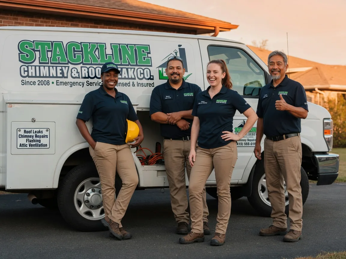 Chimney flashing repair company in Slade, KY